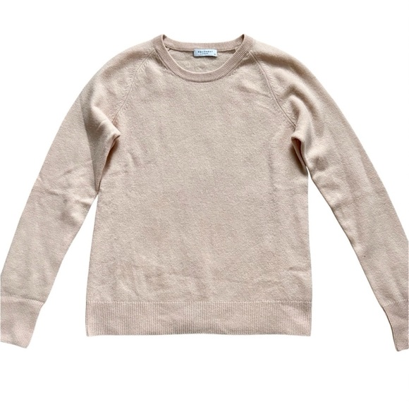 Equipment Sloane Cashmere Crew Neck Sweater, Pale Pink/Peach XS - Picture 1 of 7
